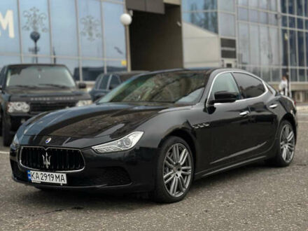 Мазераті Ghibli 2014 у Києві на Automoto.ua Чорний Мазераті Ghibli, об'ємом двигуна 3 л та пробігом 125 тис. км за 15500 $, фото 1 на Automoto.ua