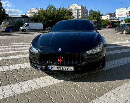 Чорний Мазераті Ghibli, об'ємом двигуна 2.98 л та пробігом 124 тис. км за 23000 $, фото 1 на Automoto.ua