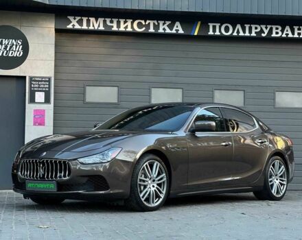 Коричневый Мазерати Гибли, объемом двигателя 3 л и пробегом 99 тыс. км за 14900 $, фото 1 на Automoto.ua