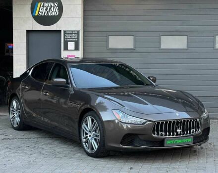 Коричневый Мазерати Гибли, объемом двигателя 3 л и пробегом 99 тыс. км за 14900 $, фото 3 на Automoto.ua