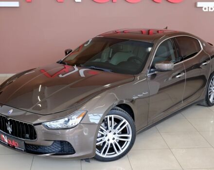 Коричневый Мазерати Гибли, объемом двигателя 3 л и пробегом 61 тыс. км за 18900 $, фото 1 на Automoto.ua