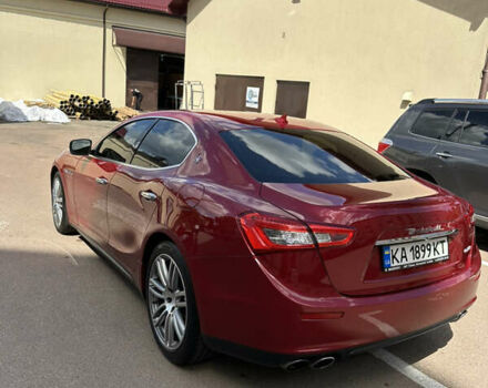 Червоний Мазераті Ghibli, об'ємом двигуна 2.98 л та пробігом 75 тис. км за 23500 $, фото 9 на Automoto.ua
