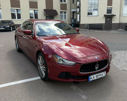 Червоний Мазераті Ghibli, об'ємом двигуна 2.98 л та пробігом 75 тис. км за 23500 $, фото 6 на Automoto.ua