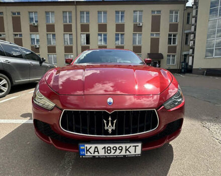 Червоний Мазераті Ghibli, об'ємом двигуна 2.98 л та пробігом 75 тис. км за 23500 $, фото 17 на Automoto.ua