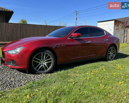 Красный Мазерати Гибли, объемом двигателя 2.98 л и пробегом 70 тыс. км за 17900 $, фото 4 на Automoto.ua