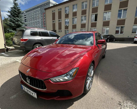 Червоний Мазераті Ghibli, об'ємом двигуна 2.98 л та пробігом 75 тис. км за 23500 $, фото 14 на Automoto.ua