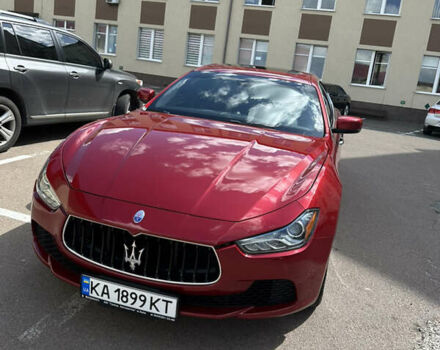 Червоний Мазераті Ghibli, об'ємом двигуна 2.98 л та пробігом 75 тис. км за 23500 $, фото 5 на Automoto.ua