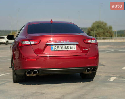 Красный Мазерати Гибли, объемом двигателя 2.98 л и пробегом 51 тыс. км за 25000 $, фото 24 на Automoto.ua