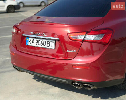 Красный Мазерати Гибли, объемом двигателя 2.98 л и пробегом 51 тыс. км за 25000 $, фото 94 на Automoto.ua