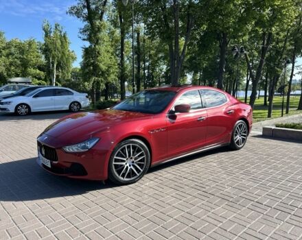 Червоний Мазераті Ghibli, об'ємом двигуна 3 л та пробігом 50 тис. км за 25000 $, фото 1 на Automoto.ua