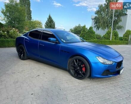 Синій Мазераті Ghibli, об'ємом двигуна 2.99 л та пробігом 201 тис. км за 27900 $, фото 1 на Automoto.ua