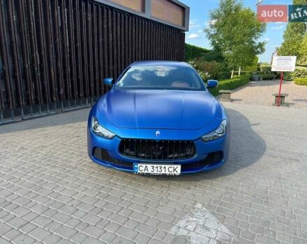 Синій Мазераті Ghibli, об'ємом двигуна 2.99 л та пробігом 201 тис. км за 27900 $, фото 4 на Automoto.ua