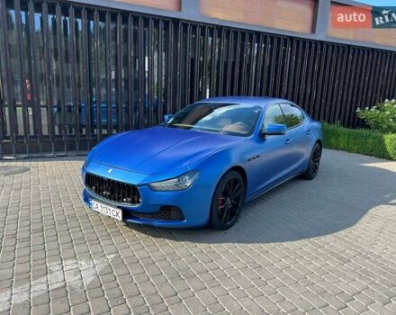 Синій Мазераті Ghibli, об'ємом двигуна 2.99 л та пробігом 201 тис. км за 27900 $, фото 5 на Automoto.ua