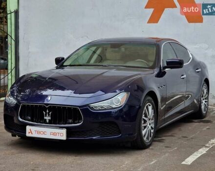 Мазерати Гибли 2014 в Одессе на Automoto.ua Синий Мазерати Гибли, объемом двигателя 2.98 л и пробегом 163 тыс. км за 18490 $, фото 5 на Automoto.ua