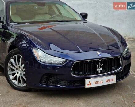 Мазерати Гибли 2014 в Одессе на Automoto.ua Синий Мазерати Гибли, объемом двигателя 2.98 л и пробегом 163 тыс. км за 18490 $, фото 17 на Automoto.ua