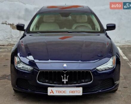 Мазерати Гибли 2014 в Одессе на Automoto.ua Синий Мазерати Гибли, объемом двигателя 2.98 л и пробегом 163 тыс. км за 18490 $, фото 3 на Automoto.ua