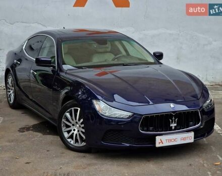 Мазерати Гибли 2014 в Одессе на Automoto.ua Синий Мазерати Гибли, объемом двигателя 2.98 л и пробегом 163 тыс. км за 18490 $, фото 14 на Automoto.ua