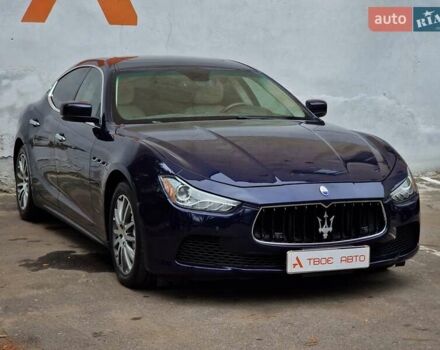 Мазерати Гибли 2014 в Одессе на Automoto.ua Синий Мазерати Гибли, объемом двигателя 2.98 л и пробегом 163 тыс. км за 18490 $, фото 6 на Automoto.ua