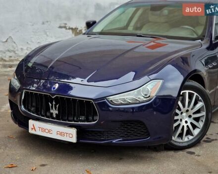 Мазерати Гибли 2014 в Одессе на Automoto.ua Синий Мазерати Гибли, объемом двигателя 2.98 л и пробегом 163 тыс. км за 18490 $, фото 11 на Automoto.ua