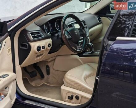 Мазерати Гибли 2014 в Одессе на Automoto.ua Синий Мазерати Гибли, объемом двигателя 2.98 л и пробегом 163 тыс. км за 18490 $, фото 44 на Automoto.ua