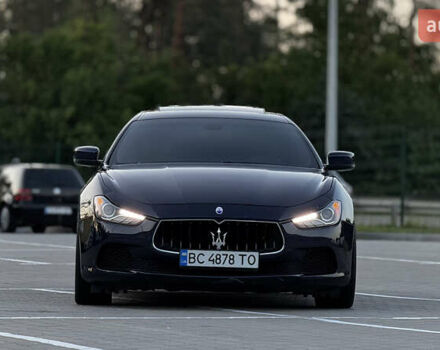 Синій Мазераті Ghibli, об'ємом двигуна 2.98 л та пробігом 145 тис. км за 15999 $, фото 1 на Automoto.ua