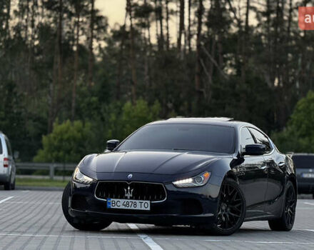 Синій Мазераті Ghibli, об'ємом двигуна 2.98 л та пробігом 145 тис. км за 15999 $, фото 3 на Automoto.ua