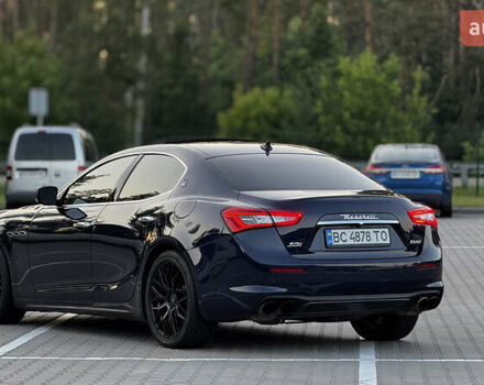 Синій Мазераті Ghibli, об'ємом двигуна 2.98 л та пробігом 145 тис. км за 15999 $, фото 7 на Automoto.ua