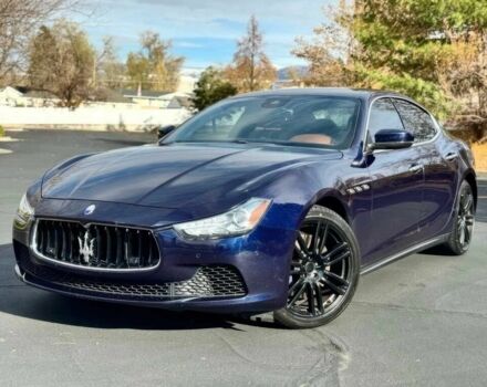 Синій Мазераті Ghibli, об'ємом двигуна 3 л та пробігом 65 тис. км за 6800 $, фото 2 на Automoto.ua