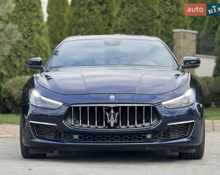 Синий Мазерати Гибли, объемом двигателя 2.98 л и пробегом 20 тыс. км за 42000 $, фото 1 на Automoto.ua