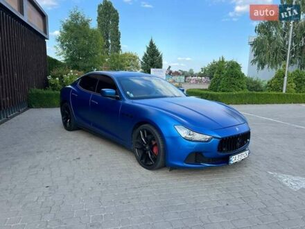 Мазераті Ghibli 2013 у Черкасах на Automoto.ua Синій Мазераті Ghibli, об'ємом двигуна 2.99 л та пробігом 201 тис. км за 28500 $, фото 1 на Automoto.ua