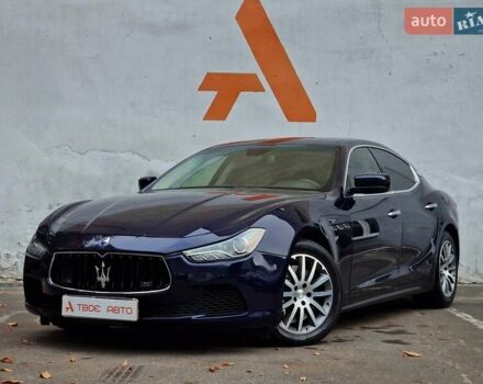 Мазерати Гибли 2014 в Одессе на Automoto.ua Синий Мазерати Гибли, объемом двигателя 2.98 л и пробегом 163 тыс. км за 18490 $, фото 1 на Automoto.ua