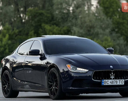 Синій Мазераті Ghibli, об'ємом двигуна 2.98 л та пробігом 145 тис. км за 15999 $, фото 1 на Automoto.ua