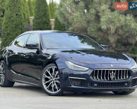 Синій Мазераті Ghibli, об'ємом двигуна 2.98 л та пробігом 20 тис. км за 42000 $, фото 1 на Automoto.ua