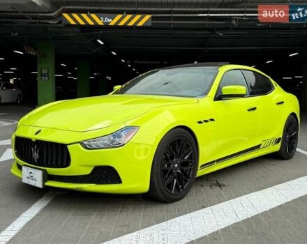 Зелений Мазераті Ghibli, об'ємом двигуна 2.98 л та пробігом 120 тис. км за 23990 $, фото 2 на Automoto.ua