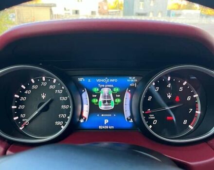 Белый Мазерати Леванте, объемом двигателя 3 л и пробегом 82 тыс. км за 40000 $, фото 59 на Automoto.ua