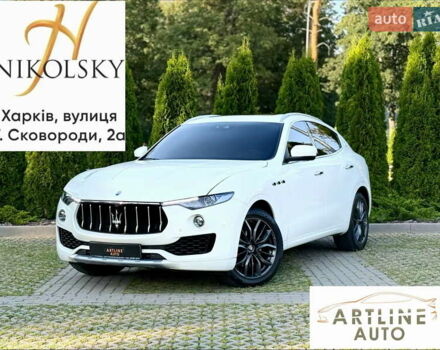 Белый Мазерати Леванте, объемом двигателя 2.98 л и пробегом 95 тыс. км за 36900 $, фото 1 на Automoto.ua