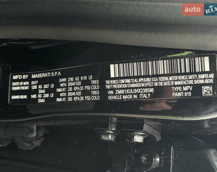 Черный Мазерати Леванте, объемом двигателя 3 л и пробегом 98 тыс. км за 32900 $, фото 21 на Automoto.ua