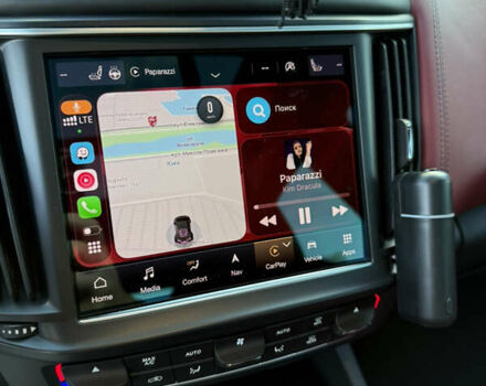 Черный Мазерати Леванте, объемом двигателя 2.98 л и пробегом 45 тыс. км за 65000 $, фото 44 на Automoto.ua