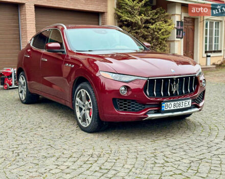 Красный Мазерати Леванте, объемом двигателя 2.98 л и пробегом 125 тыс. км за 29000 $, фото 1 на Automoto.ua