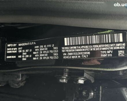 Мазерати Леванте, объемом двигателя 3 л и пробегом 98 тыс. км за 32900 $, фото 21 на Automoto.ua