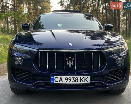 Синий Мазерати Леванте, объемом двигателя 2.98 л и пробегом 123 тыс. км за 26999 $, фото 2 на Automoto.ua