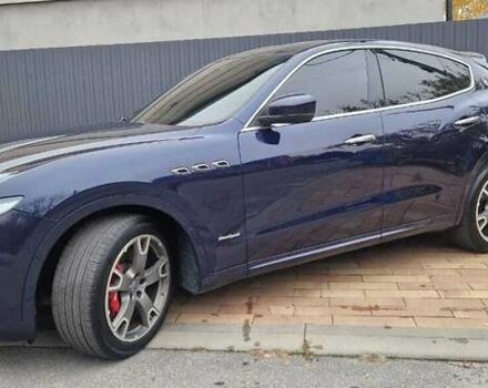 Синий Мазерати Леванте, объемом двигателя 2.99 л и пробегом 98 тыс. км за 30993 $, фото 1 на Automoto.ua