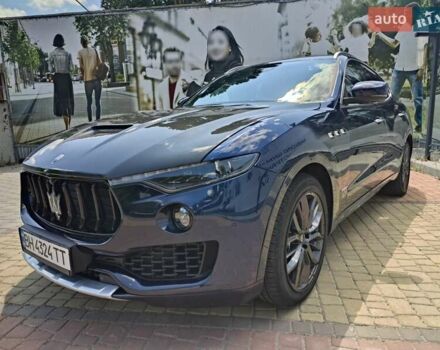 Синий Мазерати Леванте, объемом двигателя 2.98 л и пробегом 69 тыс. км за 55000 $, фото 1 на Automoto.ua