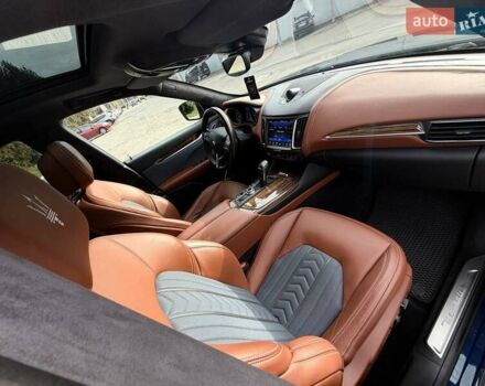 Синий Мазерати Леванте, объемом двигателя 2.99 л и пробегом 66 тыс. км за 49000 $, фото 21 на Automoto.ua