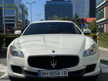 Білий Мазераті Quattroporte, об'ємом двигуна 2.98 л та пробігом 117 тис. км за 20999 $, фото 1 на Automoto.ua