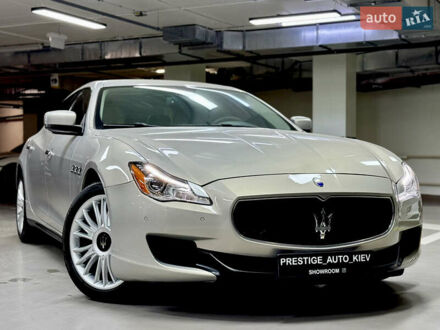 Мазераті Quattroporte 2013 у Києві на Automoto.ua Бежевий Мазераті Quattroporte, об'ємом двигуна 2.98 л та пробігом 151 тис. км за 27000 $, фото 1 на Automoto.ua