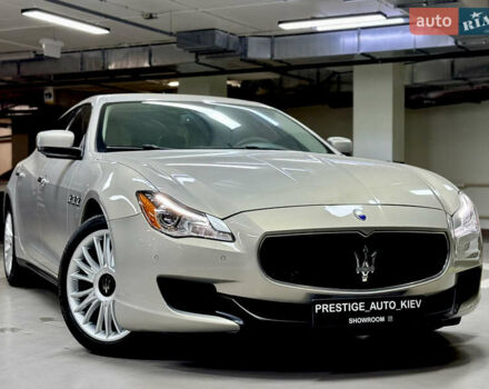 Бежевий Мазераті Quattroporte, об'ємом двигуна 2.98 л та пробігом 151 тис. км за 27000 $, фото 1 на Automoto.ua