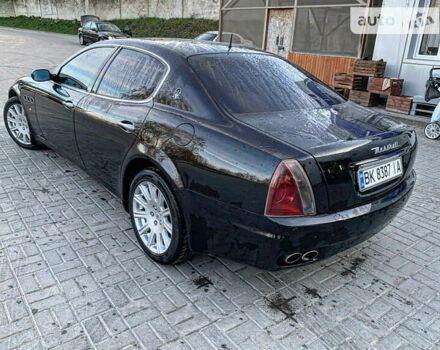 Чорний Мазераті Quattroporte, об'ємом двигуна 4.2 л та пробігом 52 тис. км за 17777 $, фото 17 на Automoto.ua