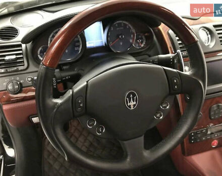 Черный Мазерати Кватропорте, объемом двигателя 4.24 л и пробегом 88 тыс. км за 13300 $, фото 12 на Automoto.ua