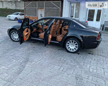 Чорний Мазераті Quattroporte, об'ємом двигуна 4.2 л та пробігом 52 тис. км за 17777 $, фото 7 на Automoto.ua